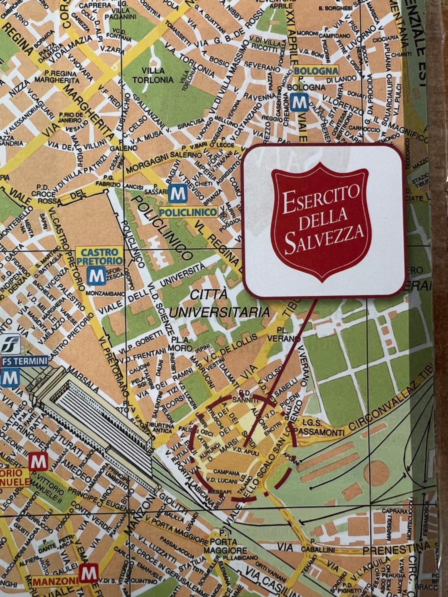 Foresteria Roma Esercito Della Salvezza Exteriör bild