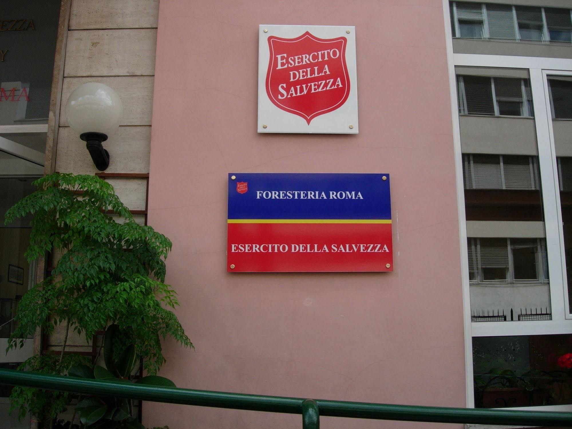 Foresteria Roma Esercito Della Salvezza Exteriör bild